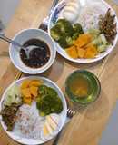 Eatclean - Bún rau củ nước tương