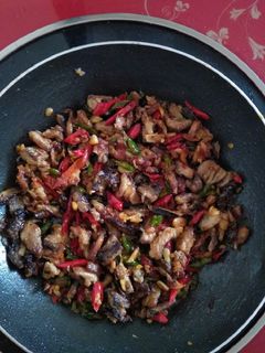Foto resep Tongkol suwir pedas