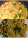 Rissotto con camarones y salmón