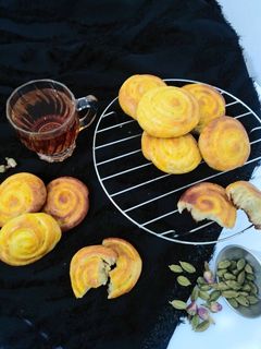 عکسی از دستور نان هل با کرم وانیلی