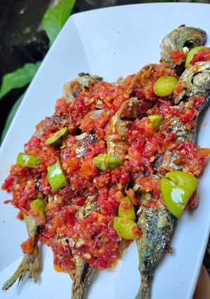 Foto resep Ikan Kembung Sambal Pete