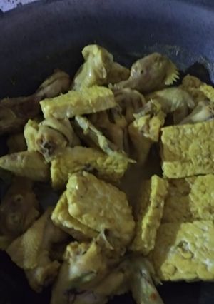 Foto resep Ayam - Tempe Ungkep Goreng