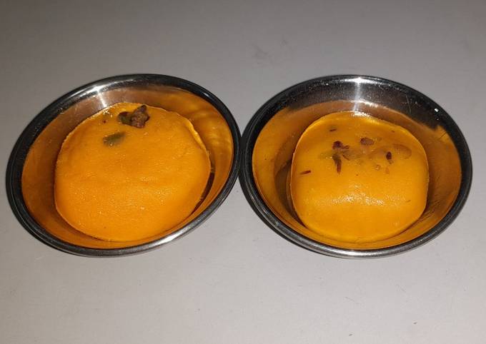 Instant Kesar Peda Recipe Quick And Easy Peda Recipe Recipe By Priya