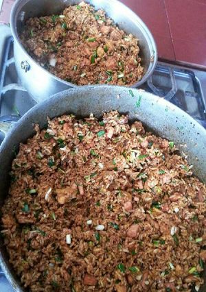 Una foto de Arroz chino
