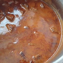A picture of Homemade Gulasch.