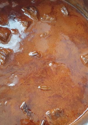 A picture of Homemade Gulasch.