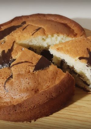 Une photo de Gâteau marbré au yaourt ❤