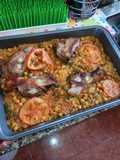 Arroz al horno con lo que tenía