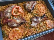 Una foto de morcilla de arroz