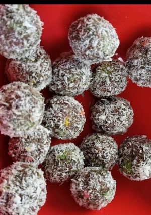 A picture of Paan balls.