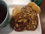 Hot cakes o panquequitos de avena fáciles
