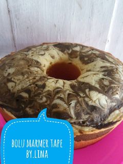 Foto resep Bolu tape marmer