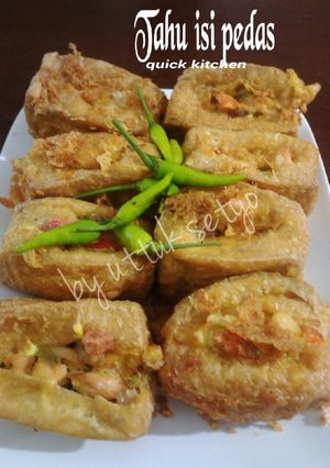 Foto resep tahu isi pedas