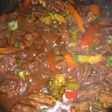Carne al estilo chino!
