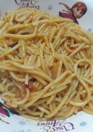 A picture of Spagetti.