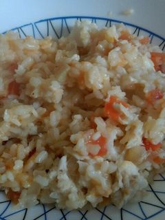 Una foto de Merluza con arroz
