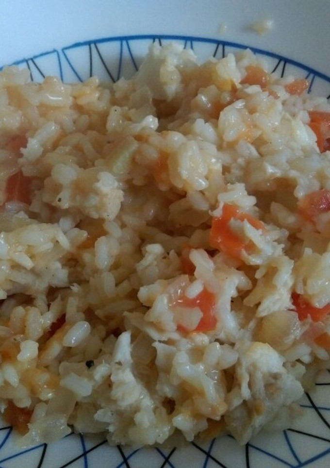 Una foto de Merluza con arroz