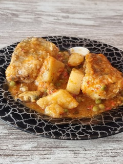 Una foto de Pescado 🐟🐟 a la marinera