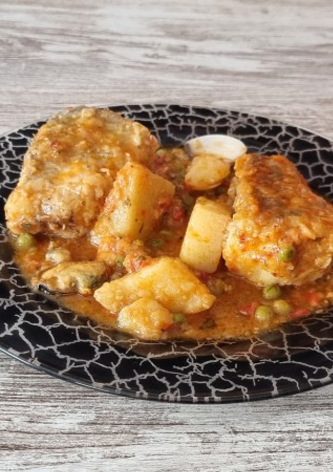 Una foto de Pescado 🐟🐟 a la marinera