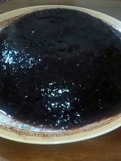 عکسی از دستور ژله شاه توت