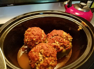 A picture of Stuffed Bell Peppers.