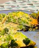 Frittata con origano e broccoli