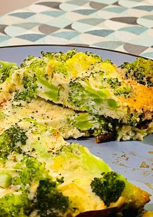 Foto di Frittata con origano e broccoli
