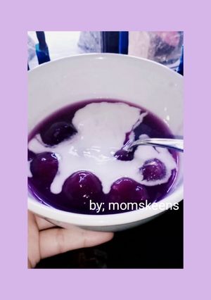 Foto resep Kolak biji salak ubi ungu hmm yummiee 🤤 by; momskeens