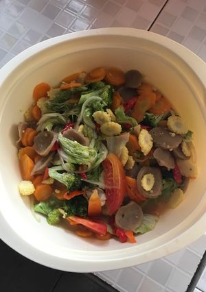 Foto resep Capcai bakso simpel