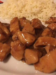 Una foto de Solomillo de pavo en salsa de crema de Orujo