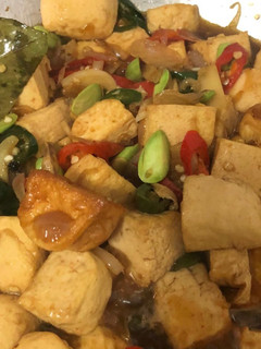 Foto resep Oseng Tahu cabe petai