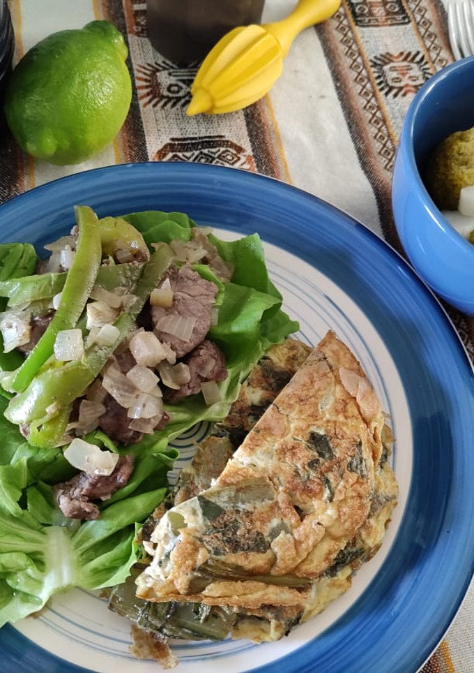 Una foto de La Posta y tortilla de Acelgas