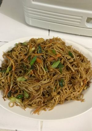 Foto resep Mie soa goreng (tanpa daging)