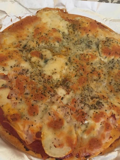 Una foto de Pizza 4 quesos y sin gluten