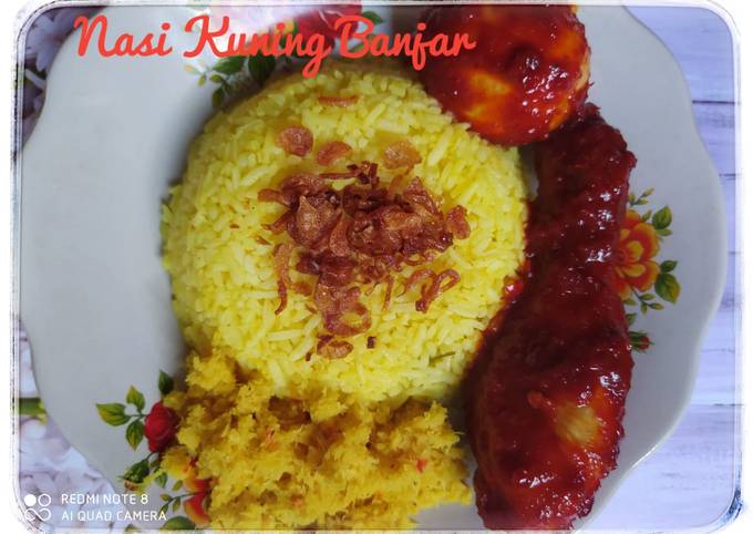 Nasi Kuning Banjar