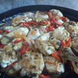 Pollo al disco