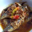 Ikan pindang bumbu rujak