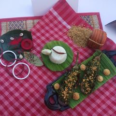 A picture of Mish mash palak began.