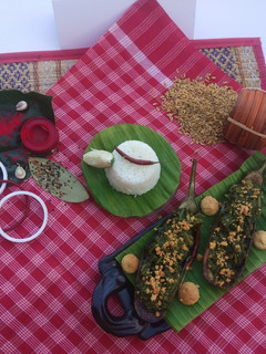 A picture of Mish mash palak began.