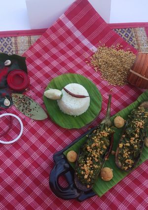 A picture of Mish mash palak began.