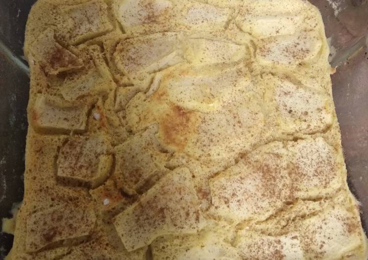 Tarta de manzana con un toque de canela