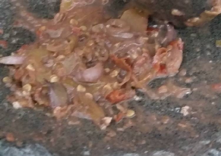 Resep: Sambel tomat mentah yang Lezat