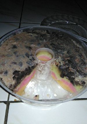 Foto resep Puding pelangi oreo