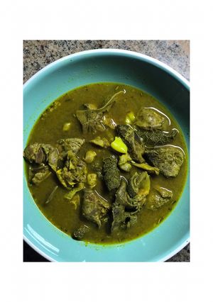 A picture of Offal peppersoup.