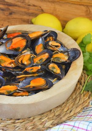 Una foto de Como cocer mejillones (Crock Pot)