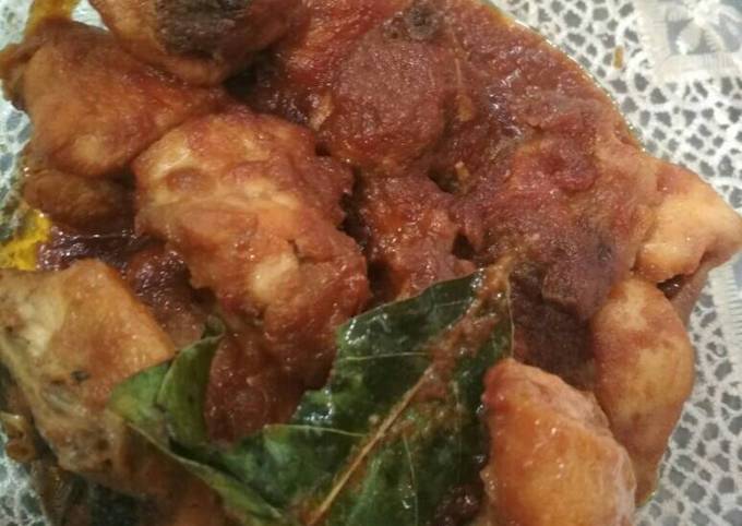 Ayam kecap lezat sederhana