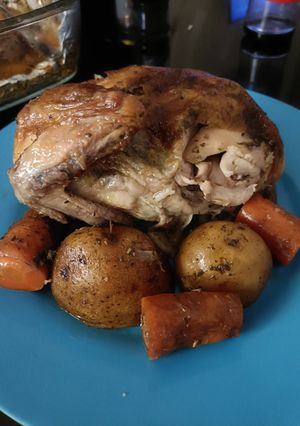 Foto resep Roasted rosemary chicken