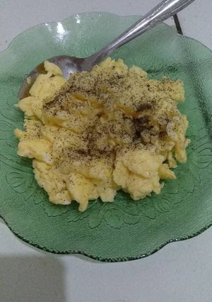 Foto resep Simple Scrambled Egg