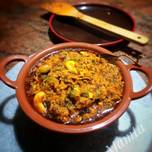 Raw Turmeric Curry (kachi haldi ki sabzi)
