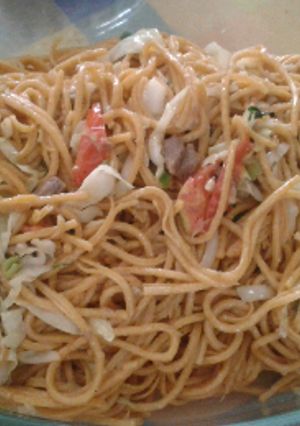 Foto resep Mie Gomak sibolga/ Mie Lidi Medan